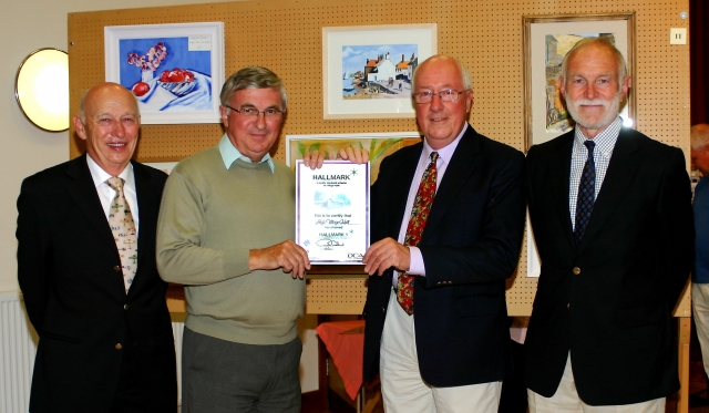 Award of Hallmark 1 Certificate by Peter Orchard