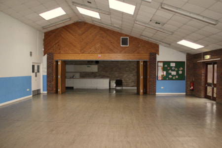 Stalbridge - The Community Hall, with adaptable separate kitchenette facilities and assembly area